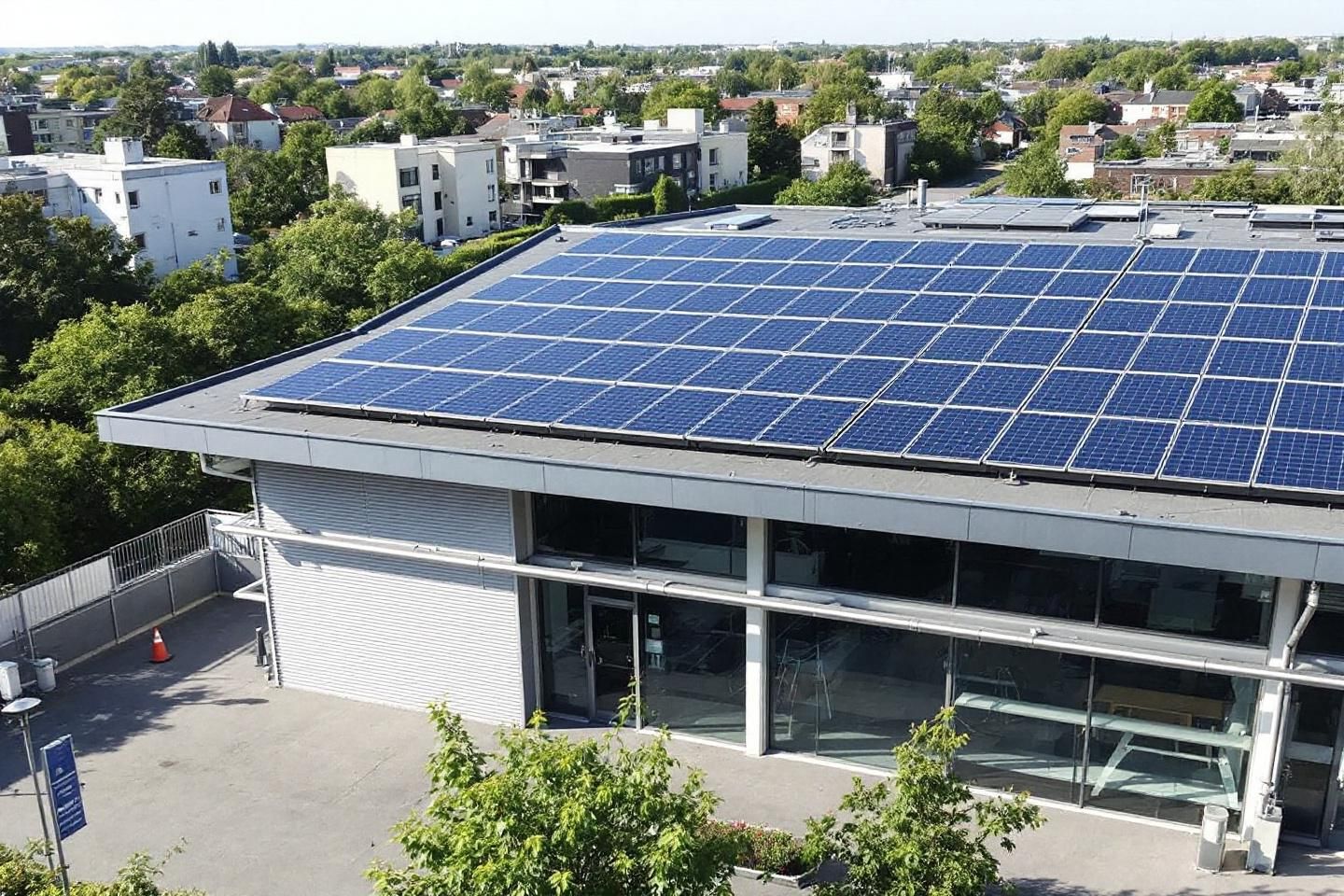 En quoi les exonérations de taxe foncière peuvent-elles alléger les charges d'installation de panneaux solaires pour une entreprise ?