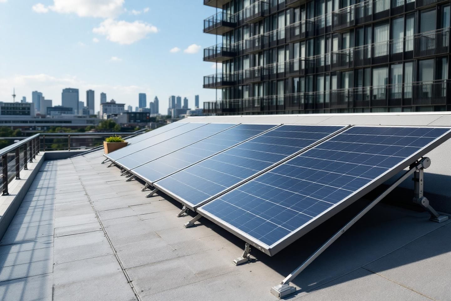 Comment le contrôle de la puissance maximale admissible influence-t-il la conception d’une installation de panneaux solaires pour une entreprise ?