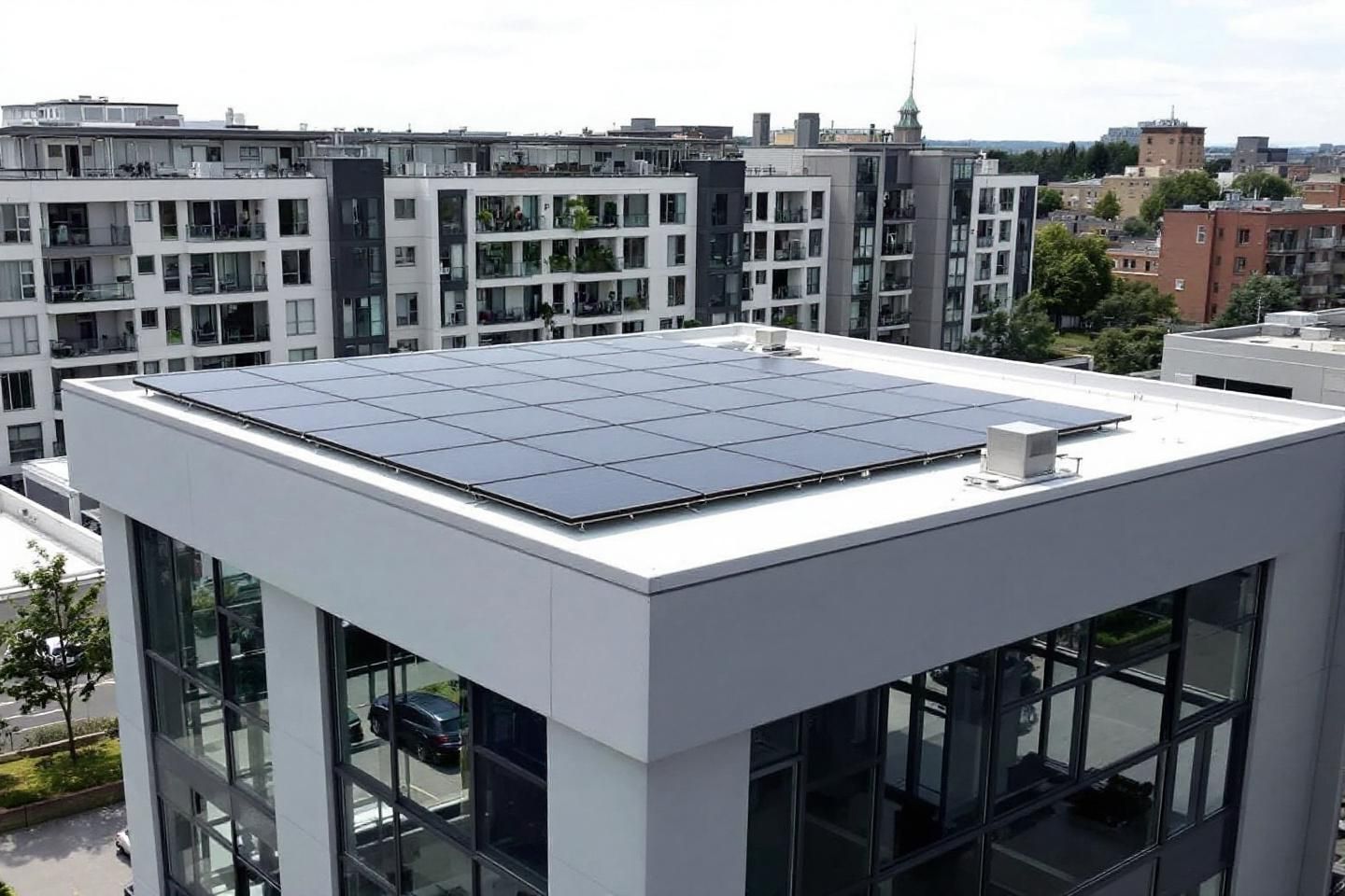 Pourquoi la localisation géographique d'une entreprise peut-elle faire varier le coût de l’installation de panneaux solaires ?