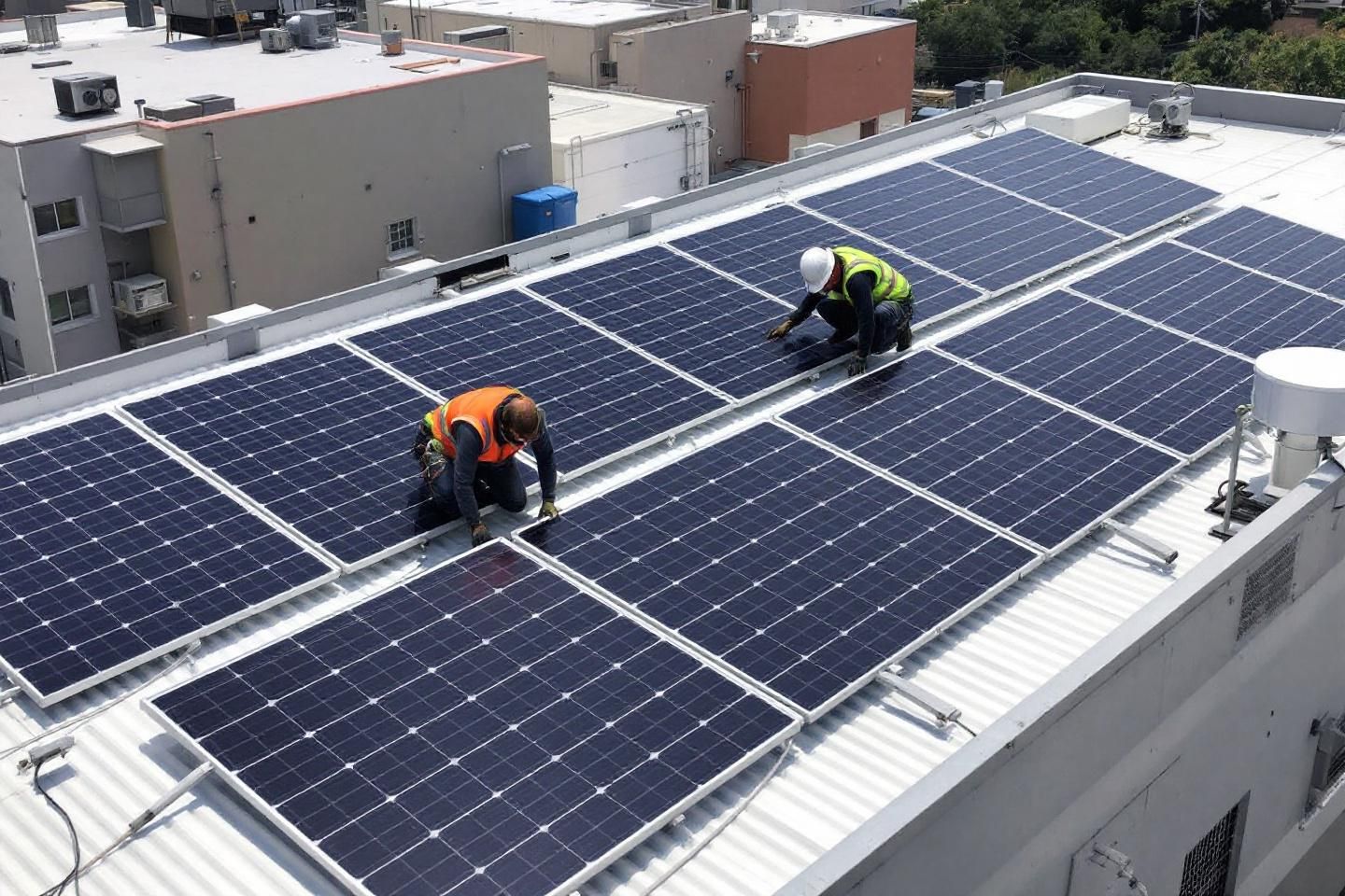 Quel est l’impact de la main-d’œuvre sur le coût de l’installation de panneaux solaires en entreprise ?