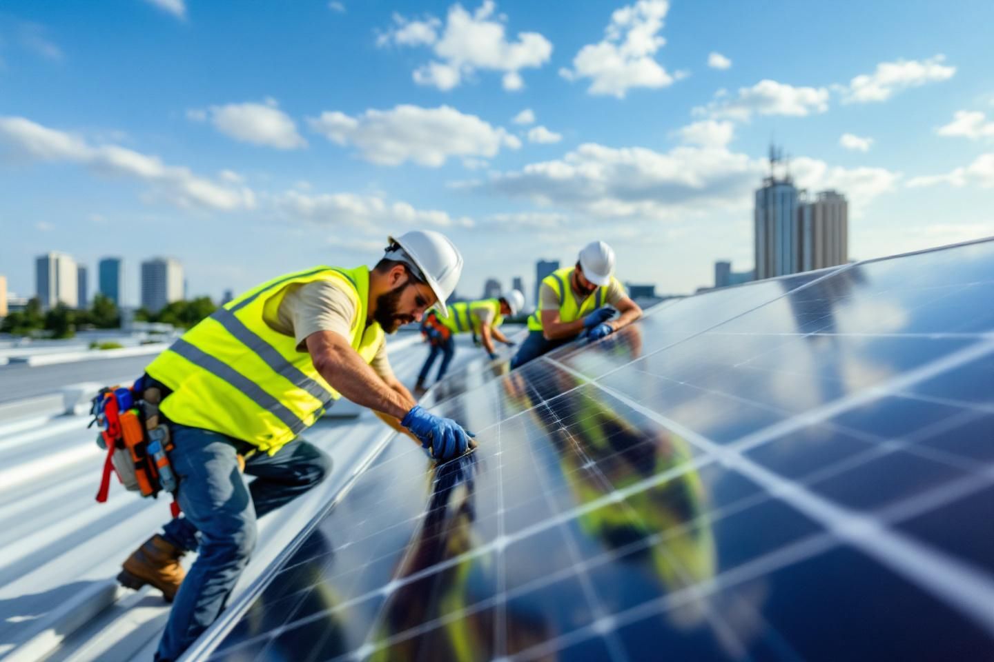 En quoi la vérification des certifications et qualifications du prestataire est essentiel lors de l'installation de panneaux solaires en entreprise ?