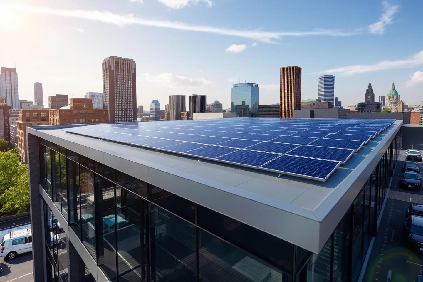 Comment la demande de raccordement au réseau optimise-t-elle la production et la revente d’énergie pour une installation de panneaux solaires en entreprise ?