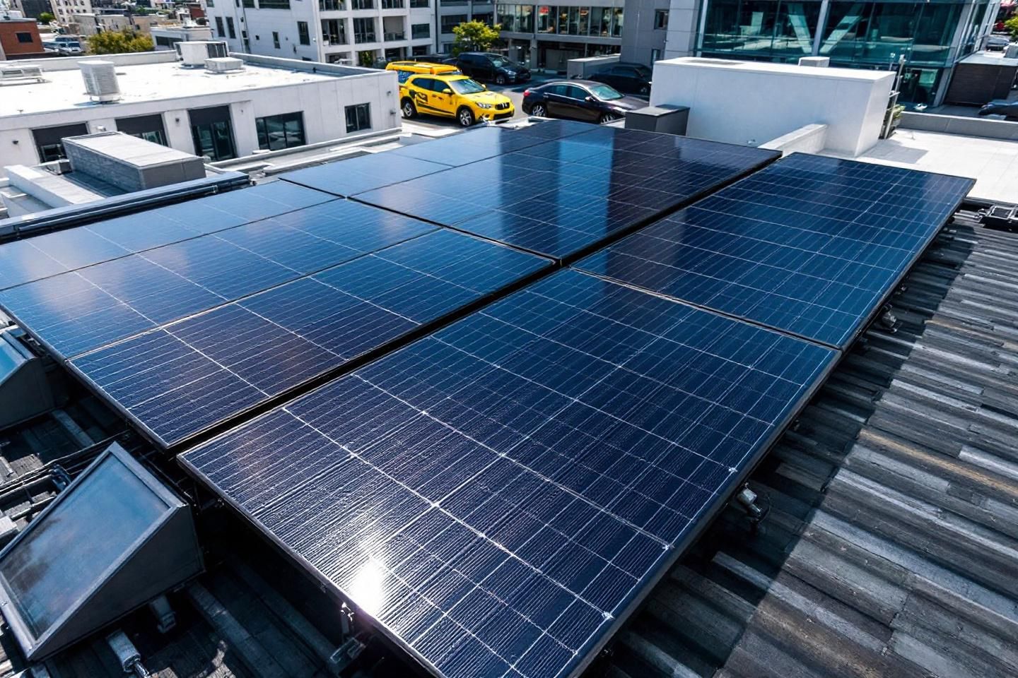 Quel rôle joue le dispositif de la TVA réduite lors de l’installation de panneaux solaires en entreprise ?