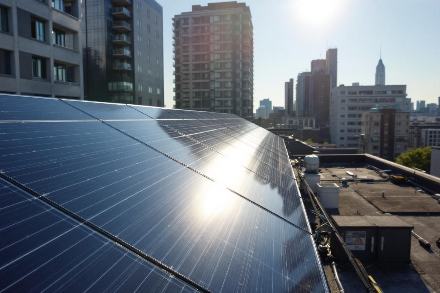 La location de toiture photovoltaïque est-elle possible sur les toits-terrasses d'un immeubles collectif ?