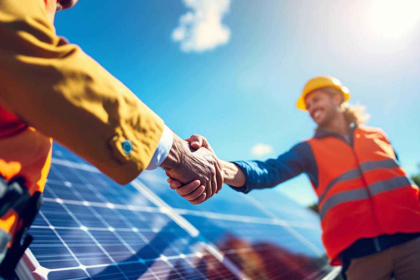 En quoi un partenariat avec des entreprises industrielles sécurise-t-il le financement de projet photovoltaïque par une consommation garantie ?