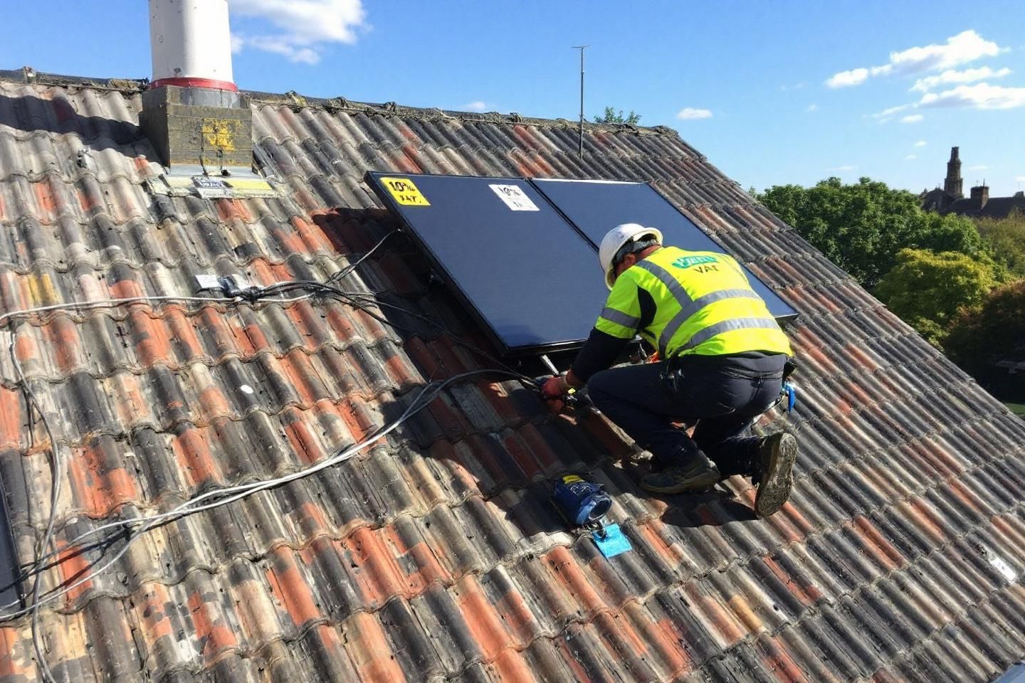 Quel rôle joue la TVA réduite à 10 % dans le financement de projet photovoltaïque ?