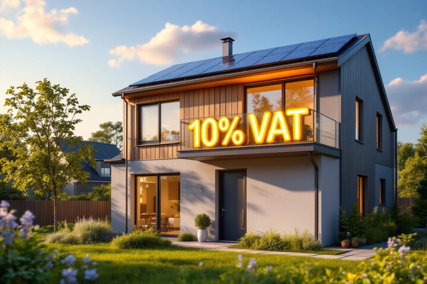 Comment le taux de TVA réduit à 10 % renforce la valeur patrimoniale d’un bien équipé dans un placement photovoltaïque ?