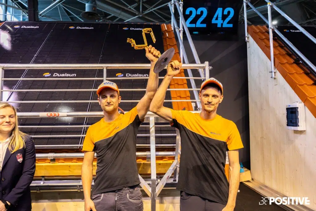 Isowatt remporte les European Solar Games à BePOSITIVE 2025