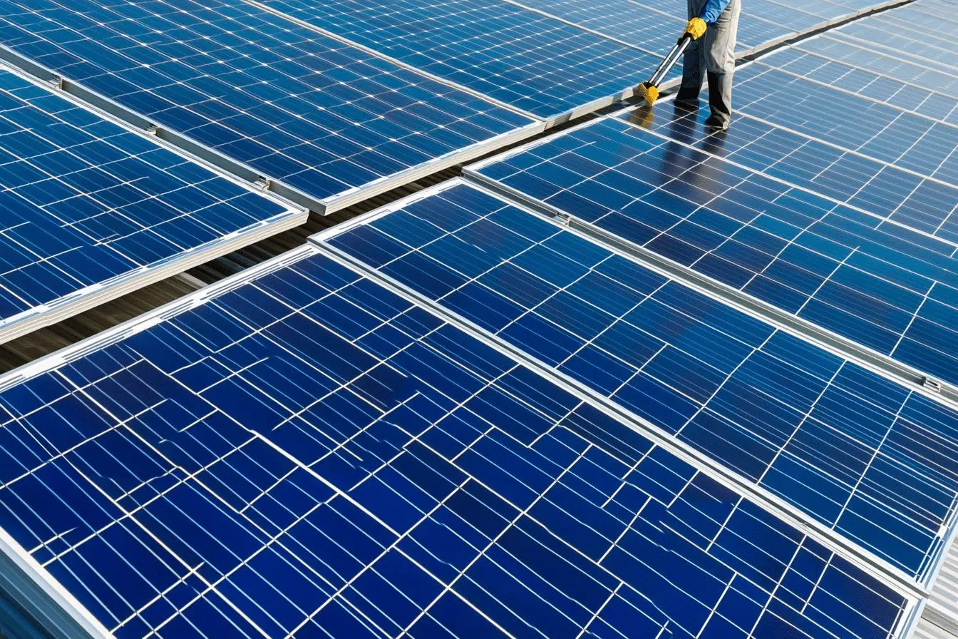 Peut-on nettoyer son installation d'autoconsommation électrique soi-même ?