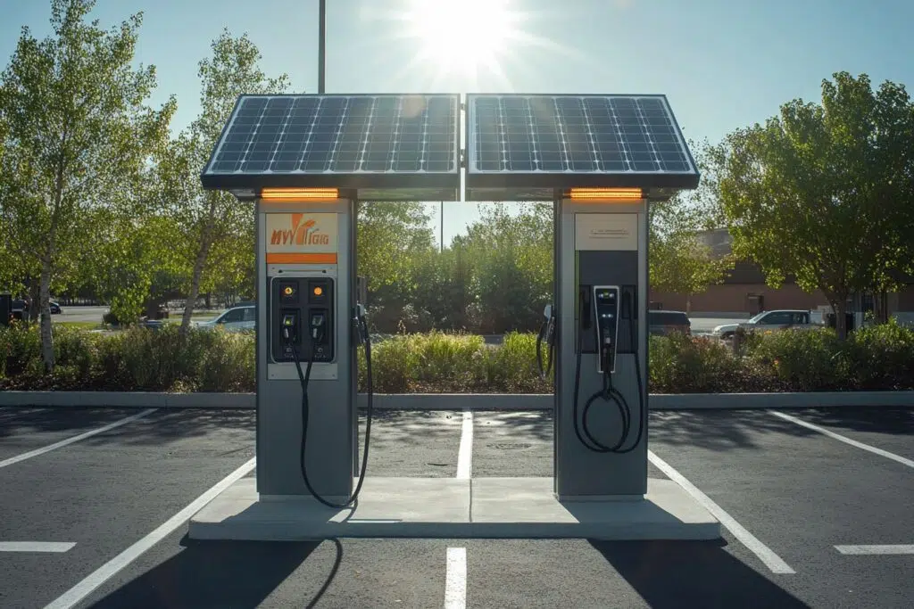 Recharger son véhicule électrique à l’énergie solaire : que proposent les bornes Mylight ?