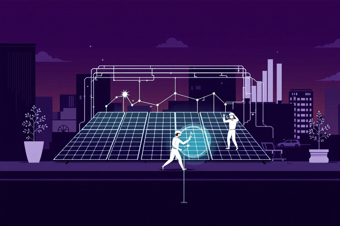 En quoi le contrôle des fixations évite le desserrage des panneaux solaires et panneaux photovoltaïques en période de vents forts ?