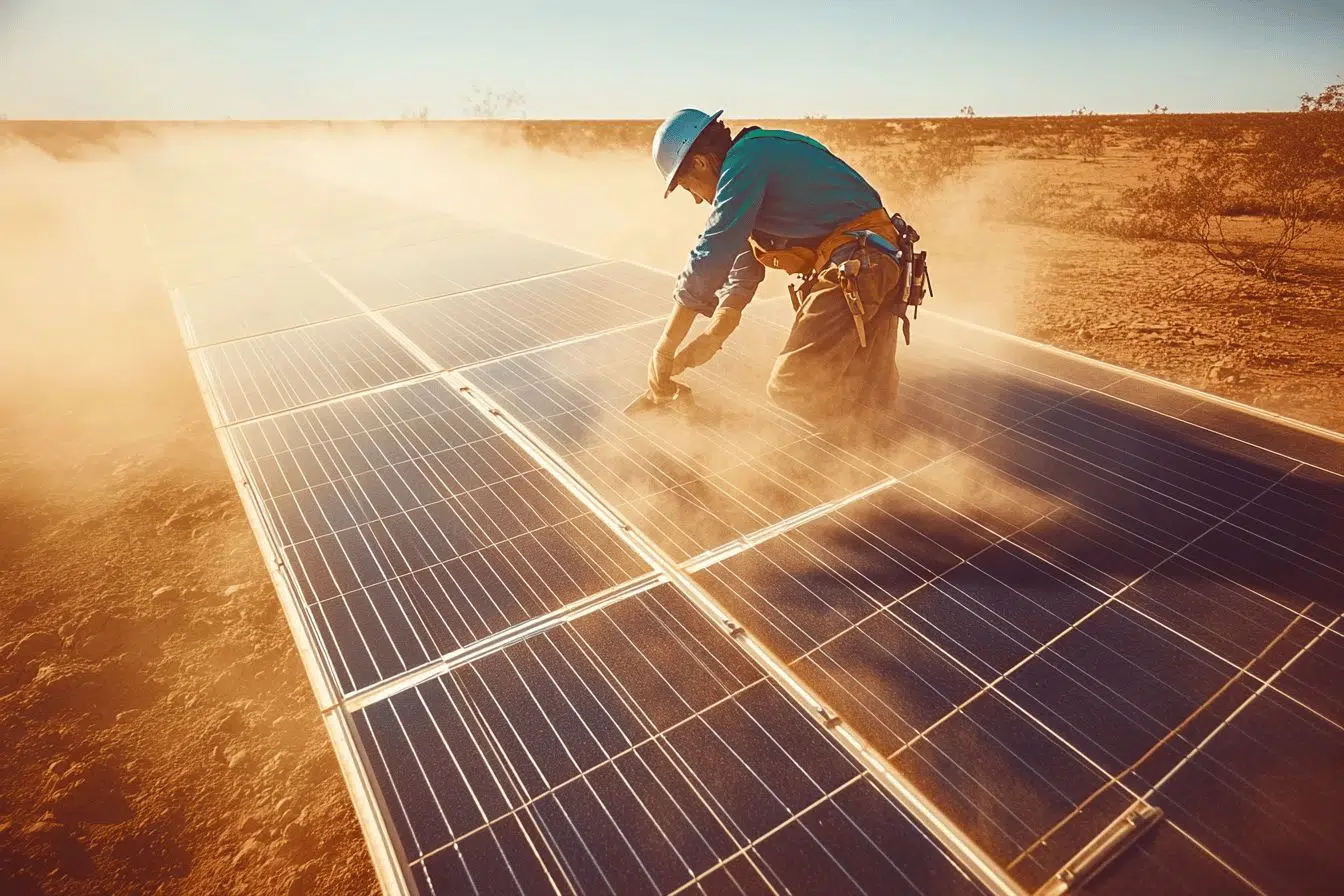 Pourquoi le traitement anti-reflet ou anti-poussière est essentiel pour choisir des panneaux solaires et panneaux photovoltaïques dans les zones sèches ?