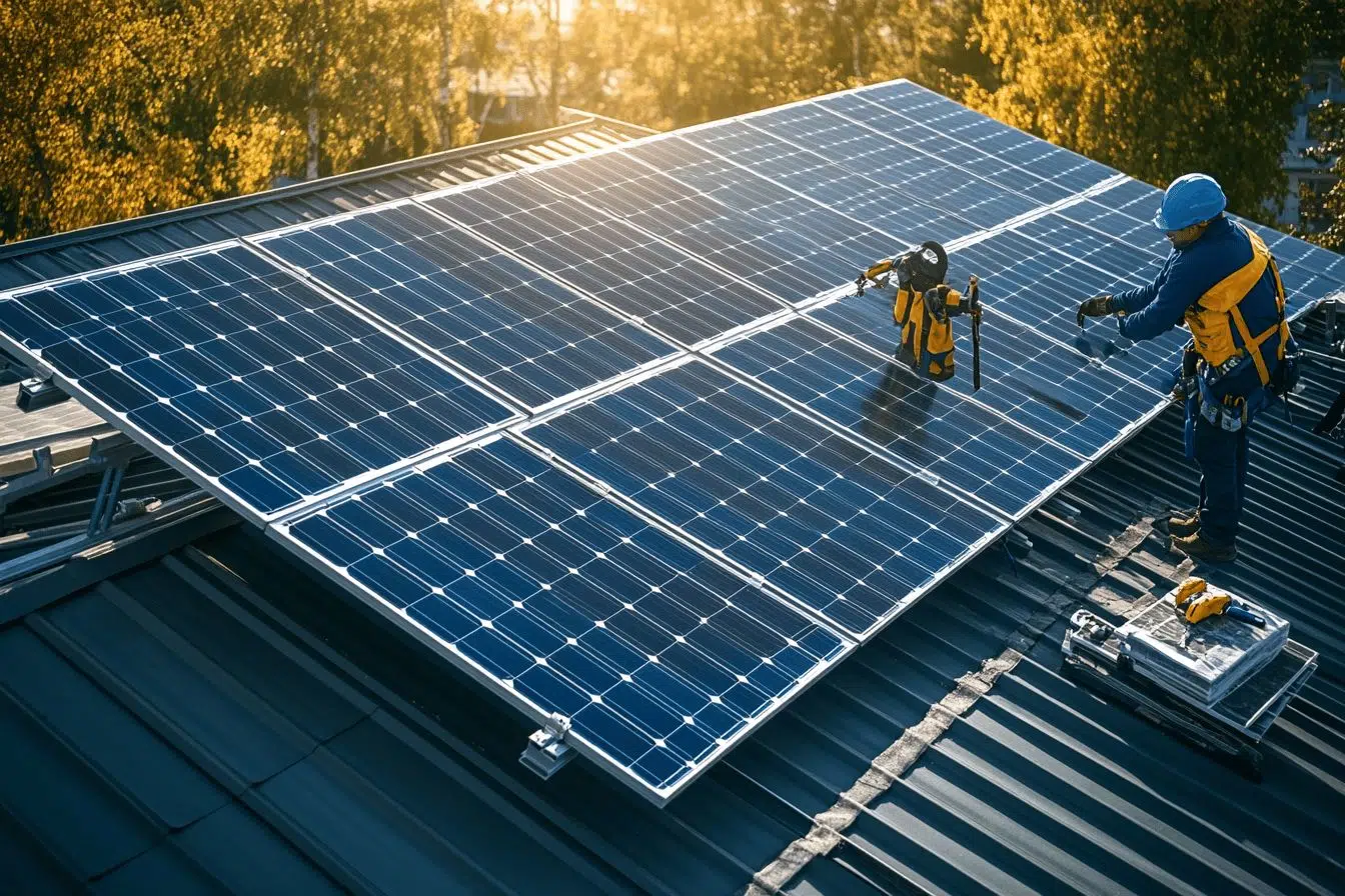 Comment un professionnel sécurise l’installation des panneaux solaires et panneaux photovoltaïques contre les surtensions et défauts ?