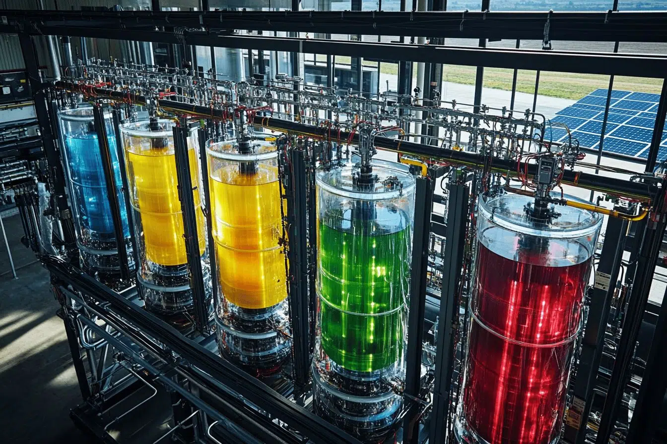 En quoi les batteries à flux redox offrent une grande durabilité pour le stockage de l’énergie solaire à long terme ?