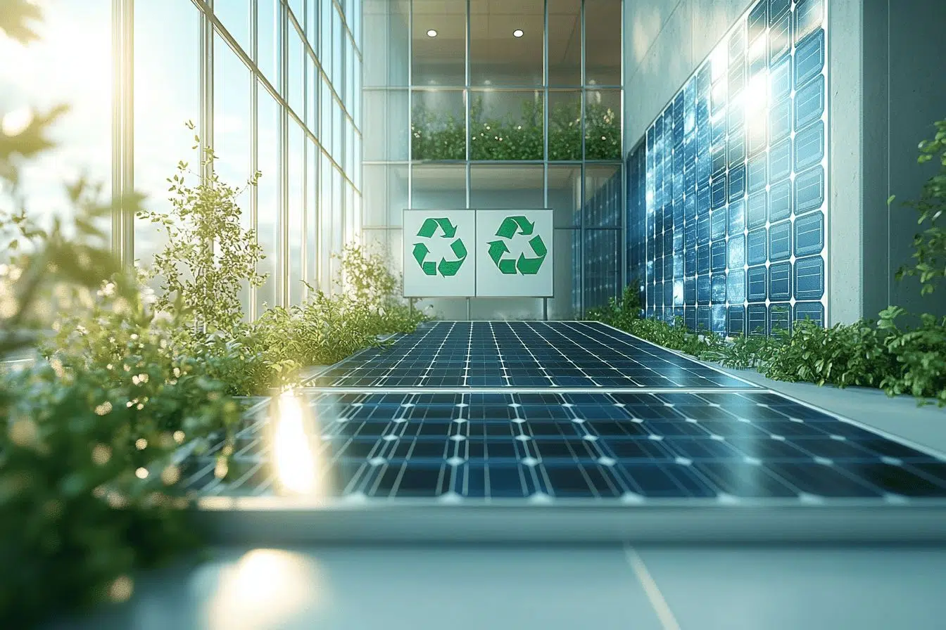 Pourquoi le stockage de l’énergie solaire s’inscrit dans une logique d’économie circulaire avec des solutions de plus en plus recyclables ?