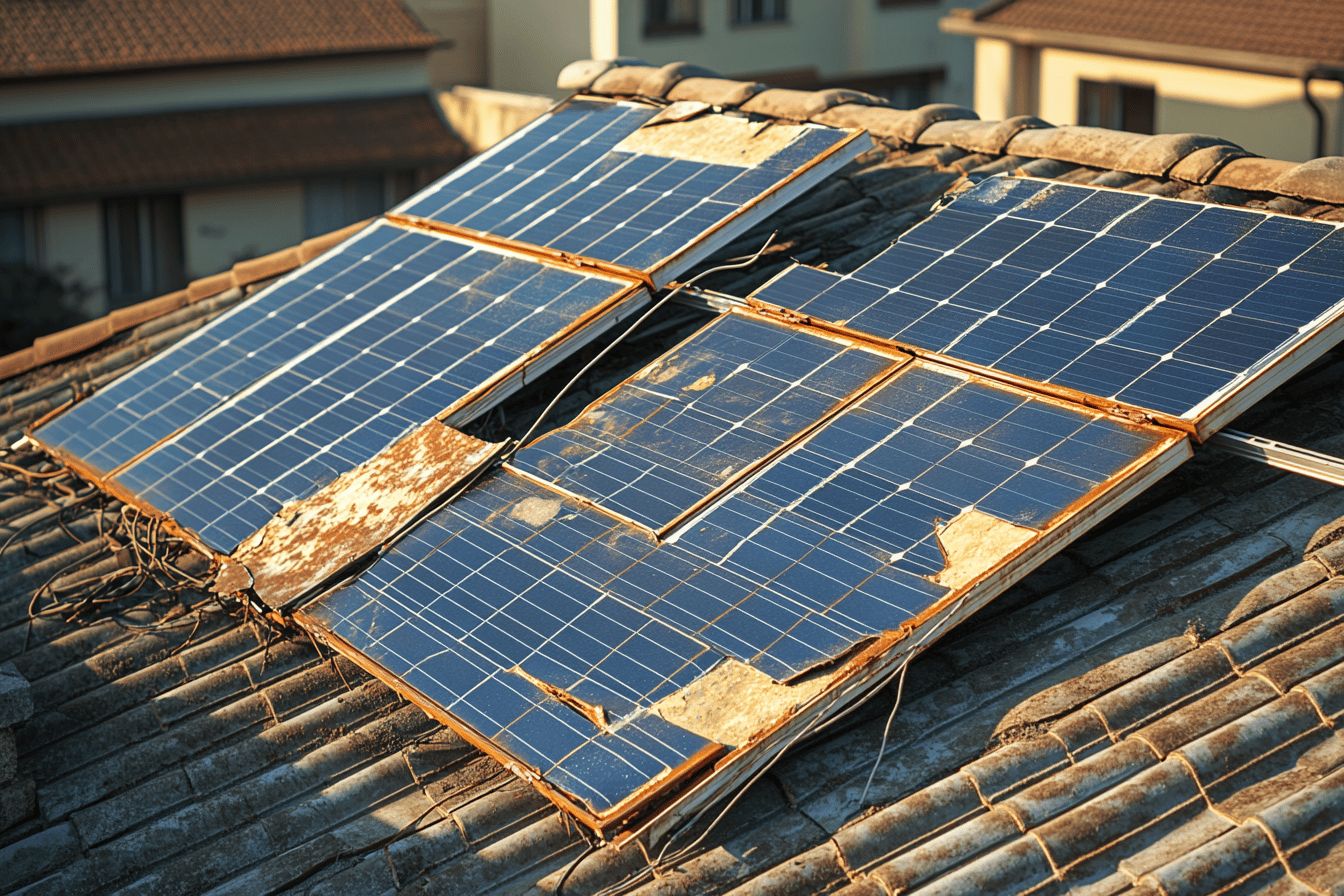 Comment réparer des panneaux solaires endommagés sur la toiture ?