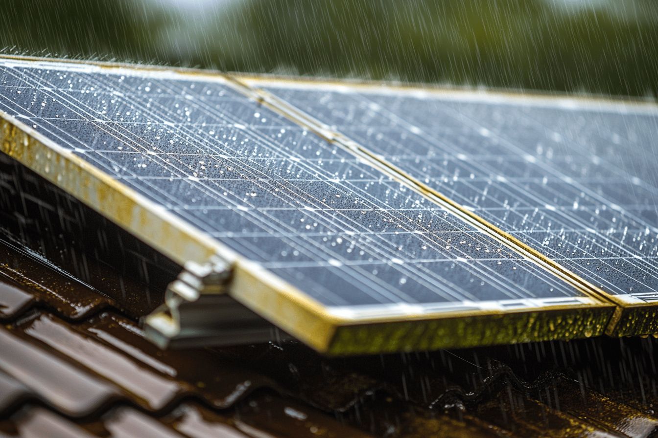Est-il encore nécessaire de nettoyer les panneaux solaires sur sa toiture en saison de pluvieuse ?