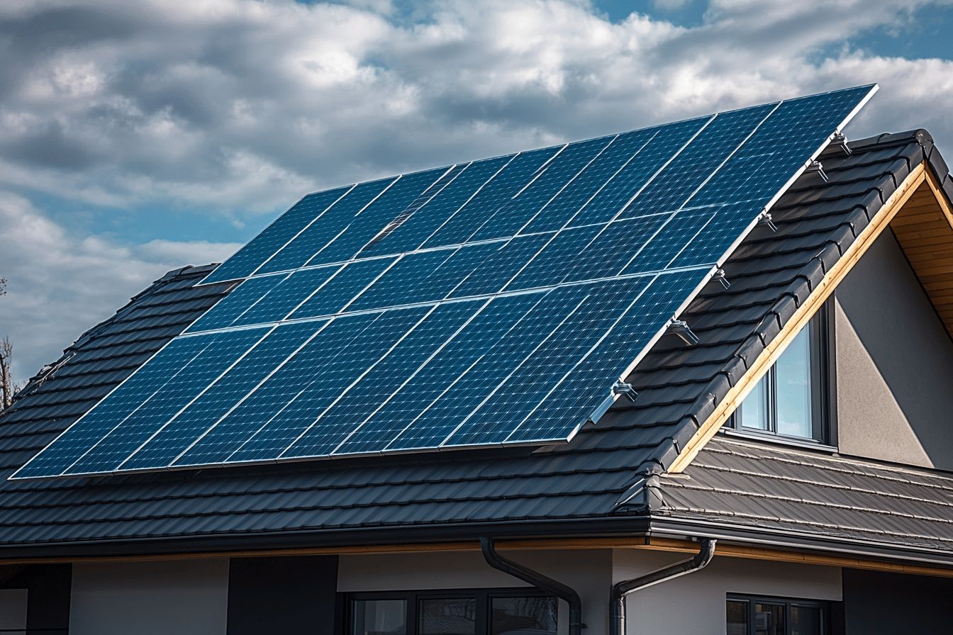 Une toiture équipée de panneaux solaires peut-elle fonctionner correctement dans une zone venteuse ?