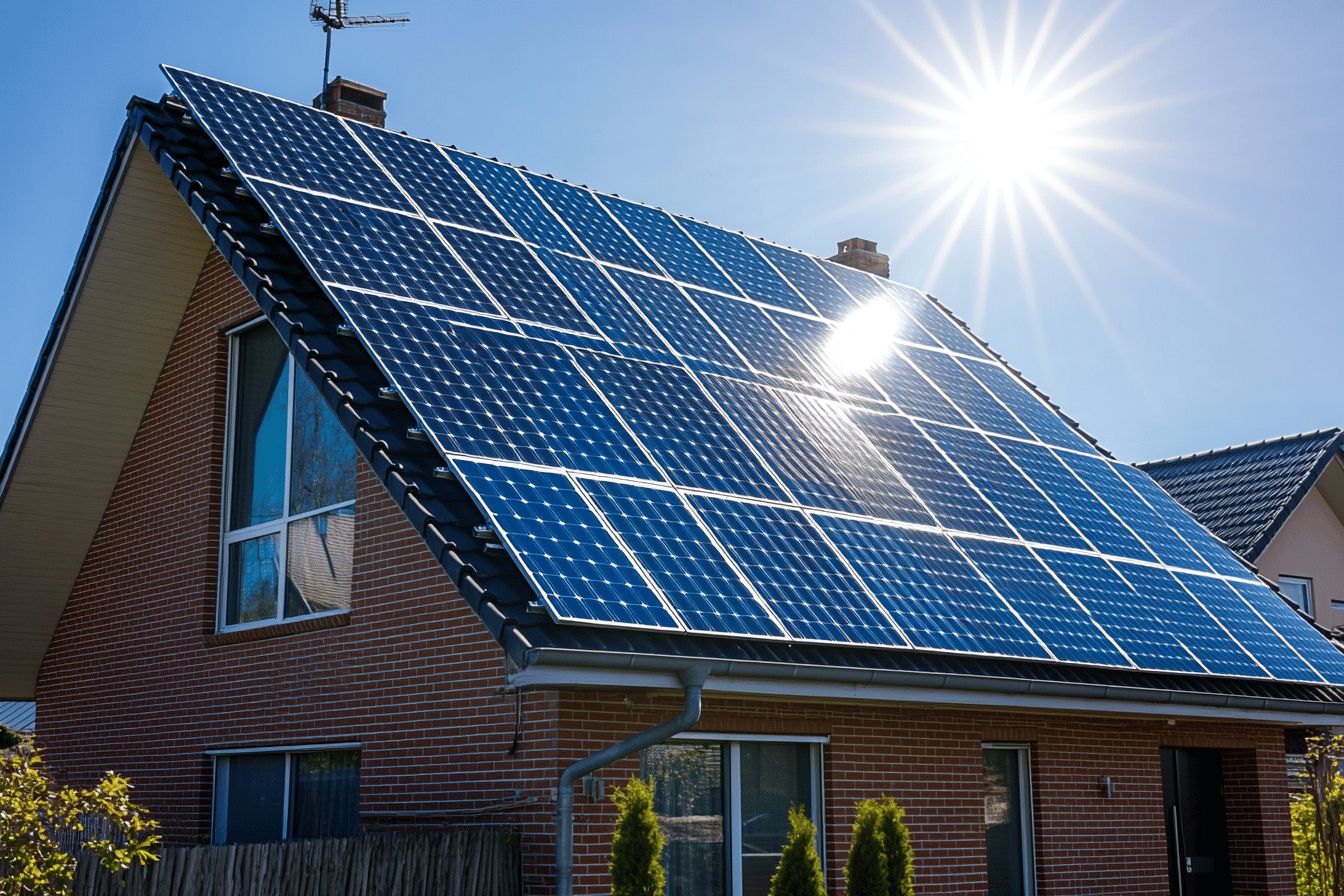 Quelle surface de toiture est nécessaire pour atteindre l’autonomie énergétique avec des panneaux solaires ?