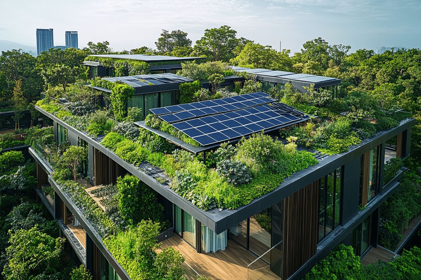 Une toiture végétalisée peut-elle recevoir des panneaux solaires ?