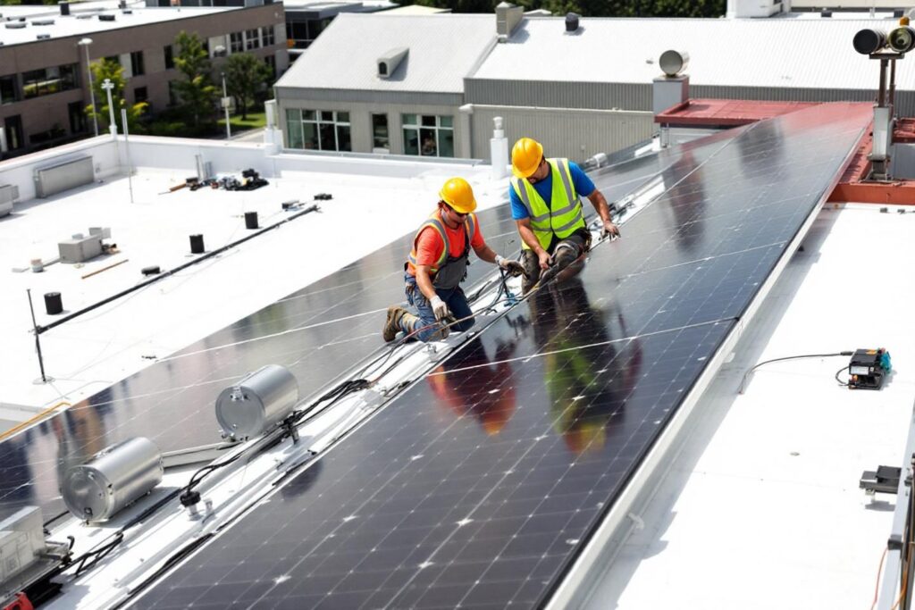 Quels documents administratifs garantiront la conformité et éviteront les retards lors de l’installation de panneaux solaires pour une entreprise ?