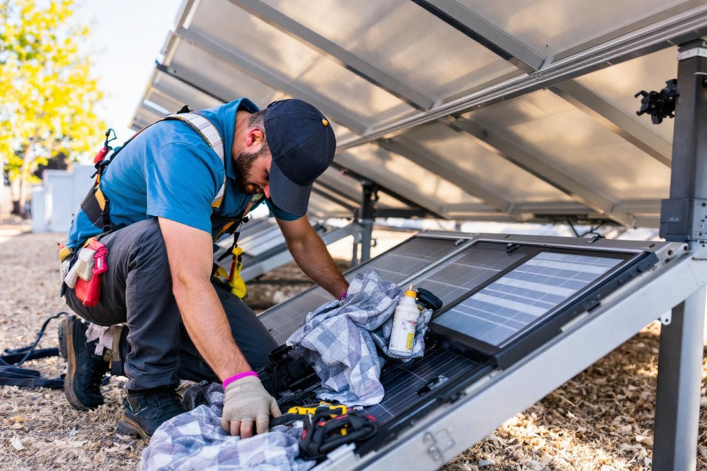 Comment l’entretien des structures de fixation prolonge-t-il la durée dans la location de panneau solaire ?